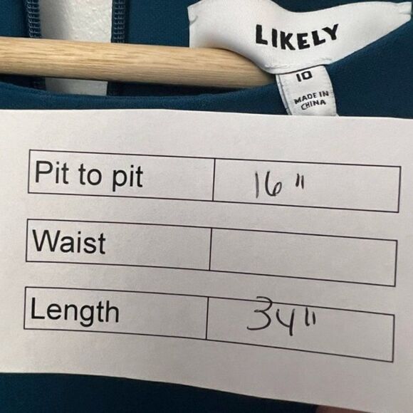 Revolve Likely Nico Dress Cerulean - Picture 10 of 10